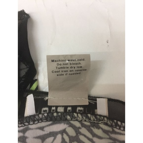 Vintage Notations Womens Blouse Size PL Green 3/4 Sleeves Pullover V Neck Stretc - Picture 7 of 9